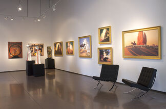 Billy Schenck: New Paintings of the West, installation view