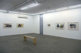A Snake is the Frst Line, installation view