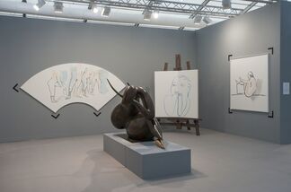 kamel mennour at Frieze London 2015, installation view