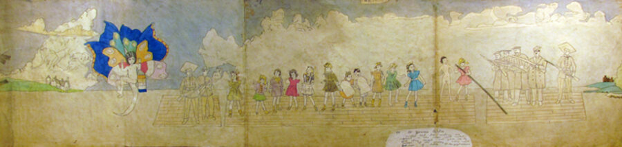 Violet and her sister are captured on the river