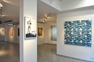 Camouflages + Monksy, installation view
