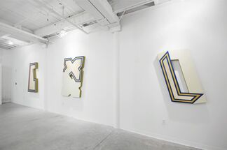 Paintings from the 1970's // Matthew King, installation view