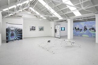 Xomia (Return Home, Realflow, All Terrain), installation view