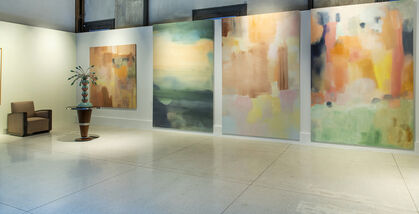 The life of paintings, chapter I, installation view