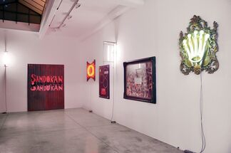Flavio Favelli “ManattHan Club”, installation view