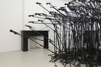 Split by Konrad Smoleński, Gregory Whitehead, Mattin, and Jack Sutton, installation view