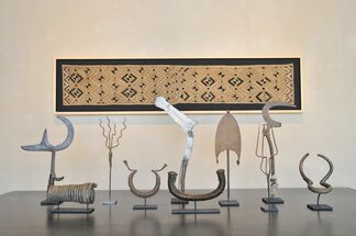 African Objects and Textiles, installation view