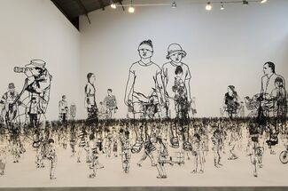 People I Saw But Never Met, installation view