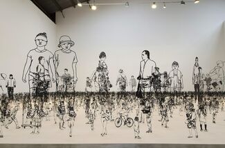 People I Saw But Never Met, installation view