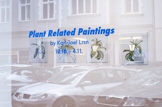 Plant Related Paintings by Karl-Joel Larsson, installation view