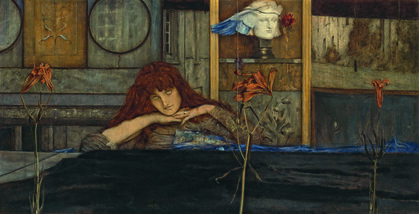 Fernand Khnopff, ‘I Lock My Door Upon Myself’, 1891