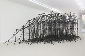 Split by Konrad Smoleński, Gregory Whitehead, Mattin, and Jack Sutton, installation view