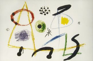 Miró: Original Lithographs, installation view