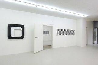 All Systems Go! by Jan van der Ploeg with Gerold Miller, Heimo Zobernig, & Beat Zoderer, installation view