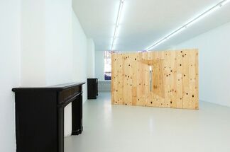 Blue, White, Red, Black by Nicolas Milhé, installation view