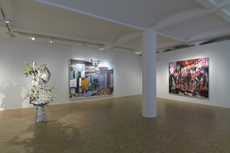 Domestic Unrest: Francesca DiMattio, Mickalene Thomas, Rosson Crow, installation view