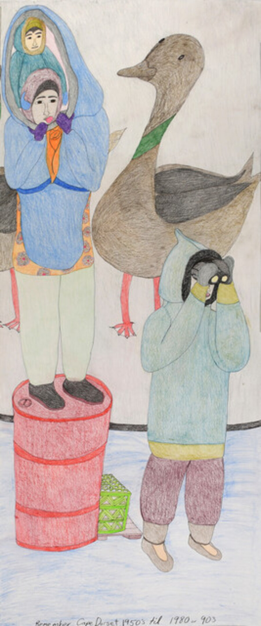 Remember Cape Dorset, 1950’s til 1980 or 90’s