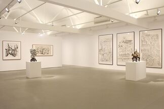 Contemporary Ink Art, installation view