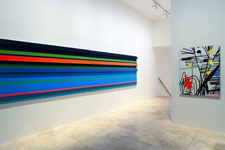 Bruce McLean: A Hot Sunset and Shade Paintings, installation view