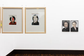 faces - traces, installation view