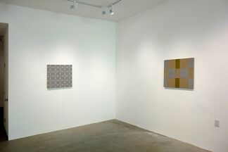 Stephen Beal: colored linens, installation view