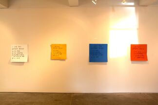 Blue and Joy: An Inevitable Success: the Last Discouraging Adventure of Blue and Joy, installation view