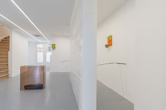 Four floating patches, secondary shoots, installation view