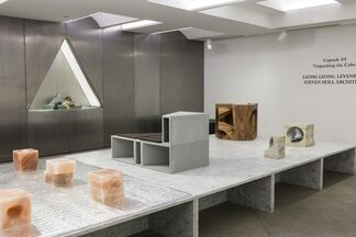 Capsule #4 "Unpacking the Cube," Works by LEONG LEONG, LEVENBETTS, STEVEN HOLL ARCHITECTS, installation view