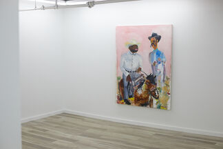 Only Touching the Ground to Jump, installation view