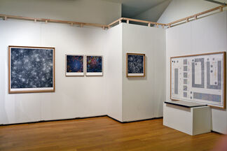 Art on paper, installation view