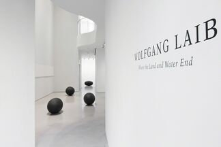 Wolfgang Laib: Where the Land and Water End, installation view