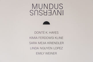 Mundus Inversus  |  Donté Hayes, Kimia Kline, Sara Mejia Kriendler, Linda Lopez, Emily Weiner, installation view
