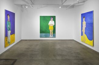 Lucy Jones - How did you get on this canvas?, installation view
