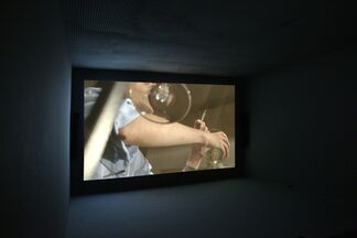 I hear your voice reflected in a glass and it sounds like it is inside of me, installation view