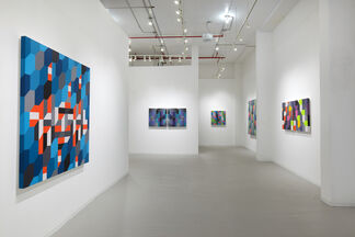 Andrew Huffman "Hued Vibrations", installation view