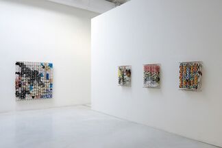 Jacob Hashimoto - The Heartbeat of Irreducible Curves, installation view