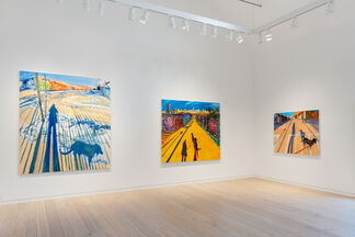 Deborah Brown: The Shadow Paintings, Four Seasons, installation view
