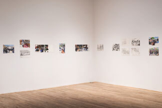 STEVE MUMFORD: Drawings from America's Front Lines, installation view