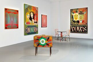 Aaron Rose: Cults, installation view