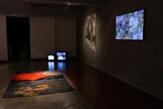 Manon Recordon: I was walking through the fields, when suddenly a building sprang from the earth, installation view