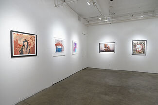 The Color and the Fury: 10 Years of Jonathan LeVine Gallery, installation view
