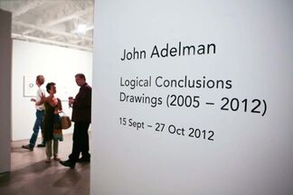 John Adelman: Logical Conclusions, Drawings 2005-2012, installation view