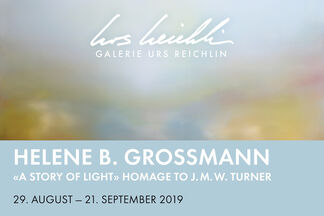 Helene B. Grossmann  «A STORY OF LIGHT - HOMAGE TO J.M.W. TURNER», installation view