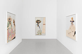 Benny Andrews: Portraits, A Real Person Before the Eyes, installation view