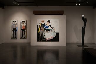 Sprezzatura - with Constance Bachmann + Peter Gross, installation view