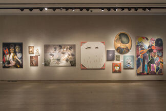 '100 Painters of Tomorrow' Book Launch @ Christie's, installation view