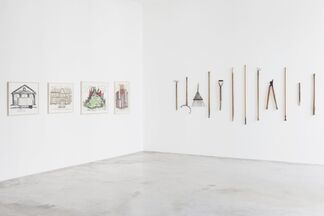 Mel Ziegler: Sticks and Stones May Break My Bones (with a selection of works by Kate Ericson and Mel Ziegler), installation view