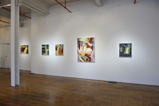 Peter Ramon - Inherent Collisions and Michael Angelis - Collective Memories, installation view