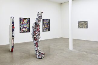 Dubuffet: late paintings, installation view