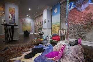 "Family Ties" featuring Mary Edna Fraser, Labanna Babalon, and Reba West Fraser, installation view